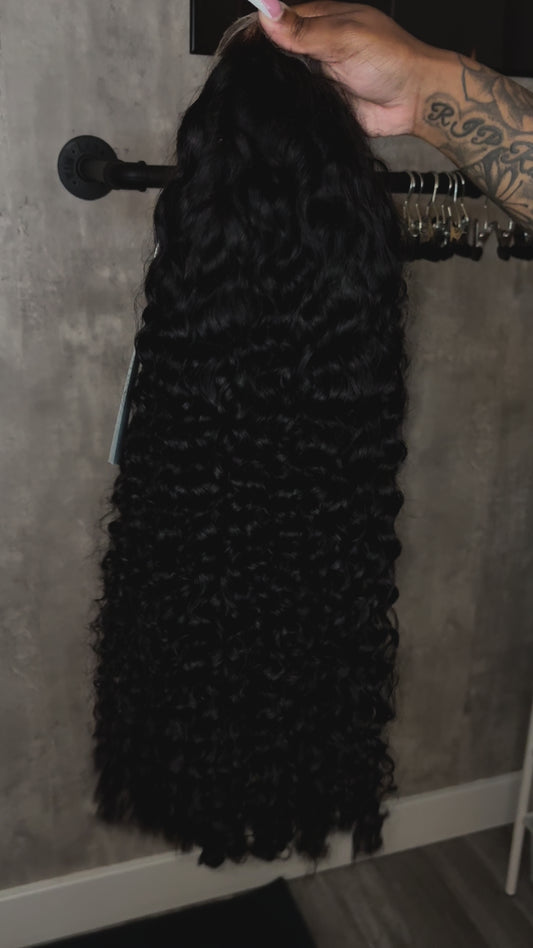 Deep Curly Natural Pre-plucked Wigs